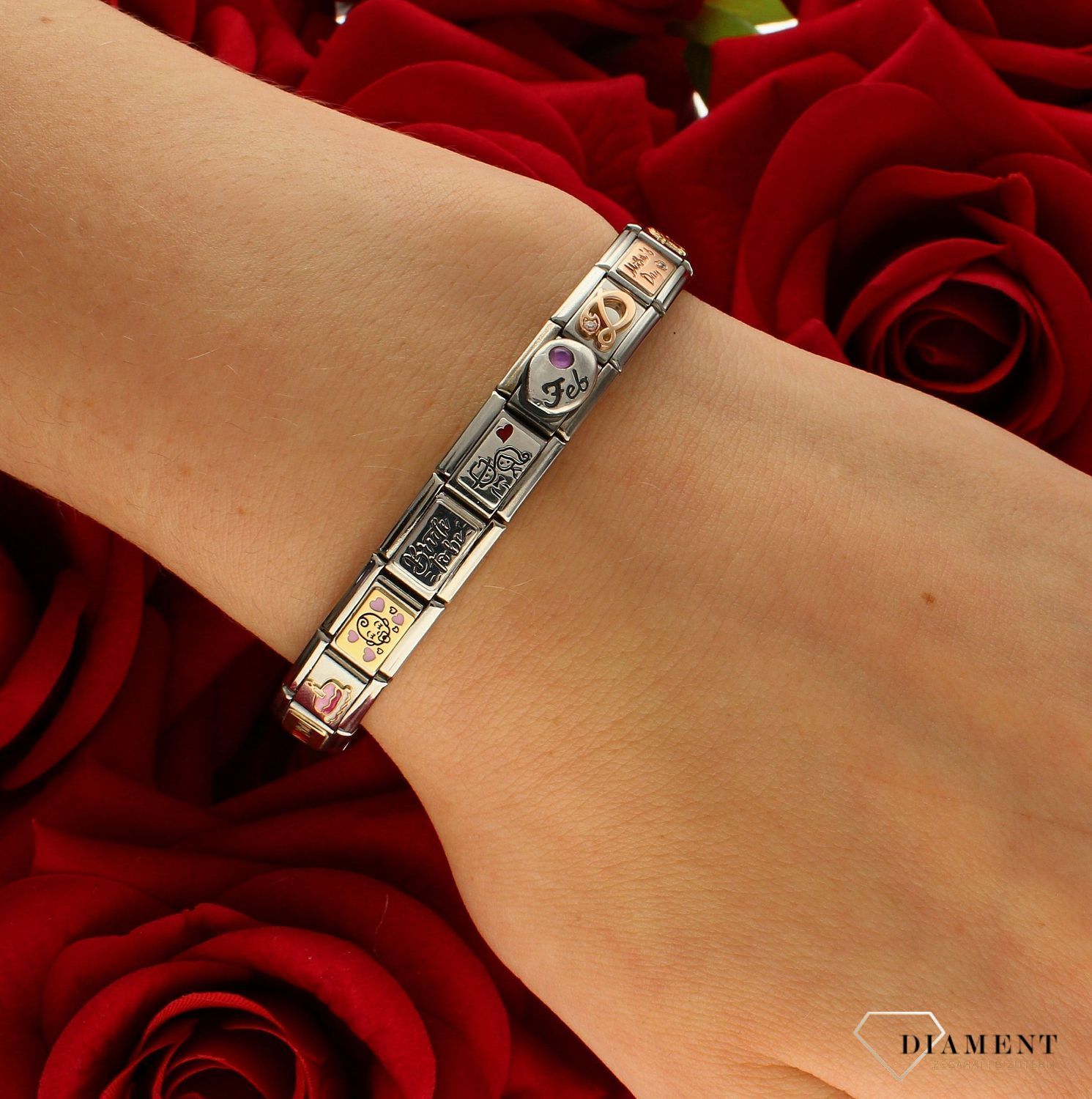 Nomination - Link 925 zawieszka srebro 'Bride to be' 330111 07.jpg